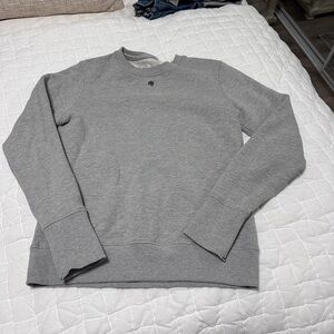 Women's Gray Crew Neck Sweatshirt